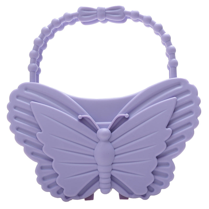 Women Fashion Butterfly Barbie Design Sense Fashion Dark Spice Girl Personality Sweet Cool Handbag