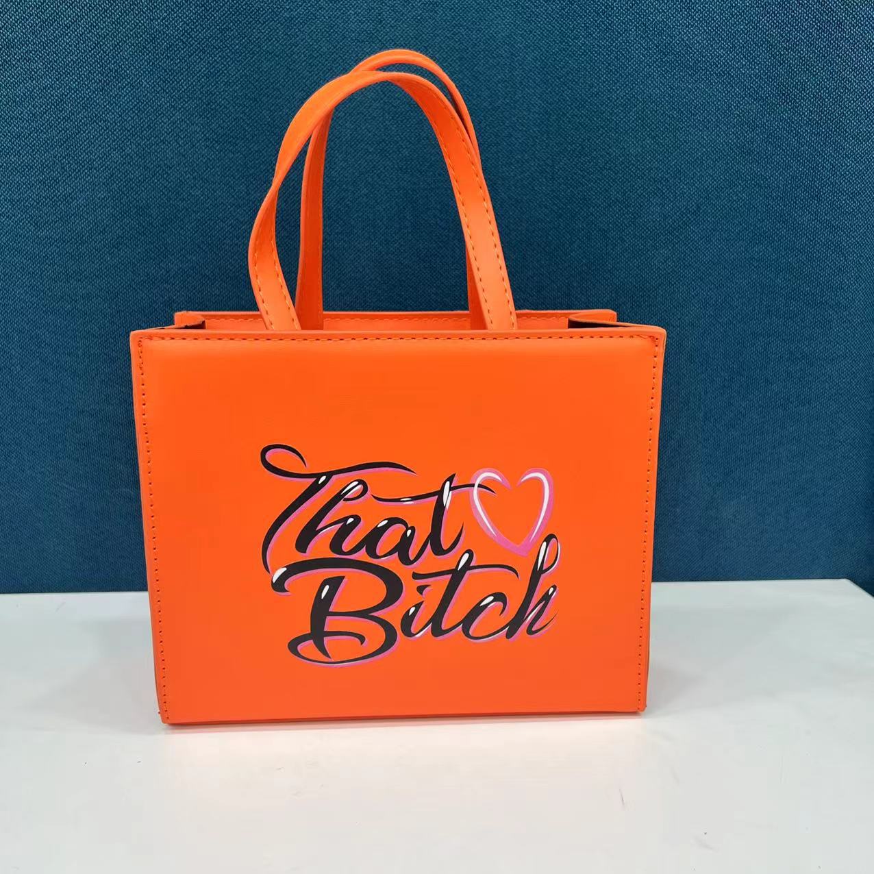 Women Bag Fashion Commuter Letter Tote Handbag