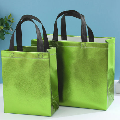 Laser Non-Woven Fabric Bag Coated With Aluminum Shopping Packaging Bag