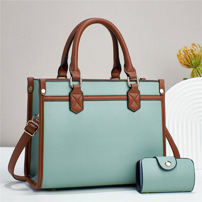 Women Fashion Casual Simple Large Capacity Multi-Piece Handbag Set