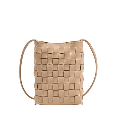 Fashion Solid Color Crossbody Bag