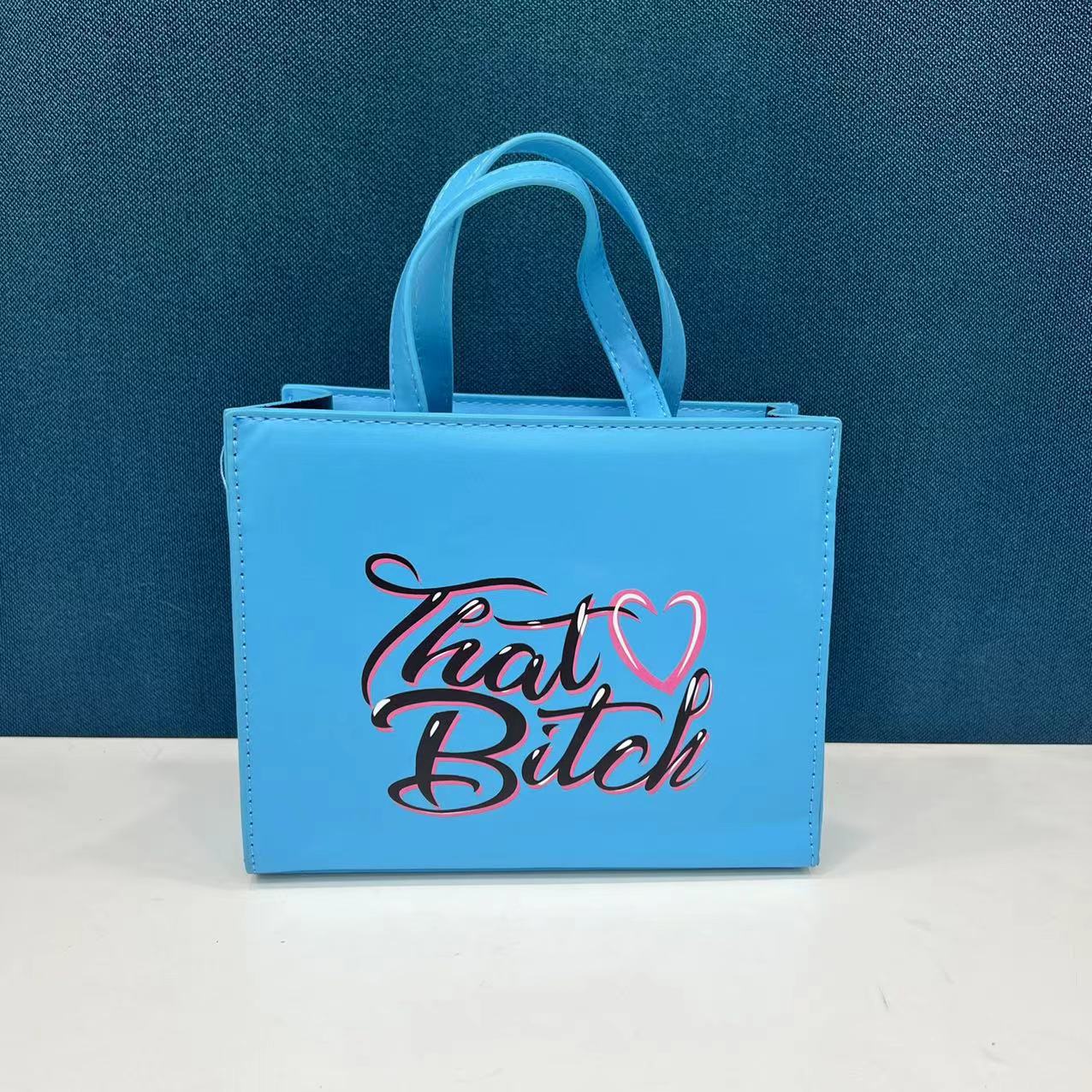 Women Bag Fashion Commuter Letter Tote Handbag