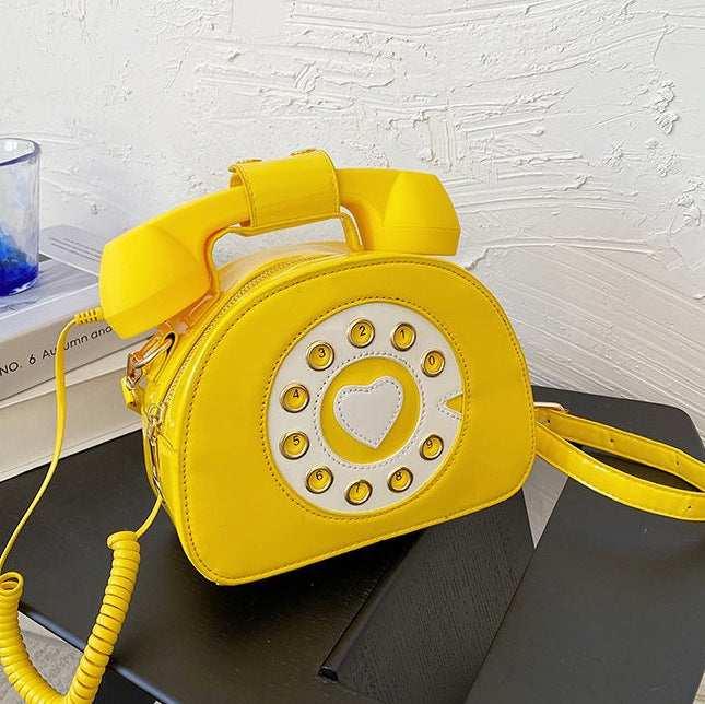 Sac à bandoulière pour téléphone portable, créatif et amusant 