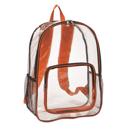 Fashion Casual Large Capacity Pvc Clear Backpack