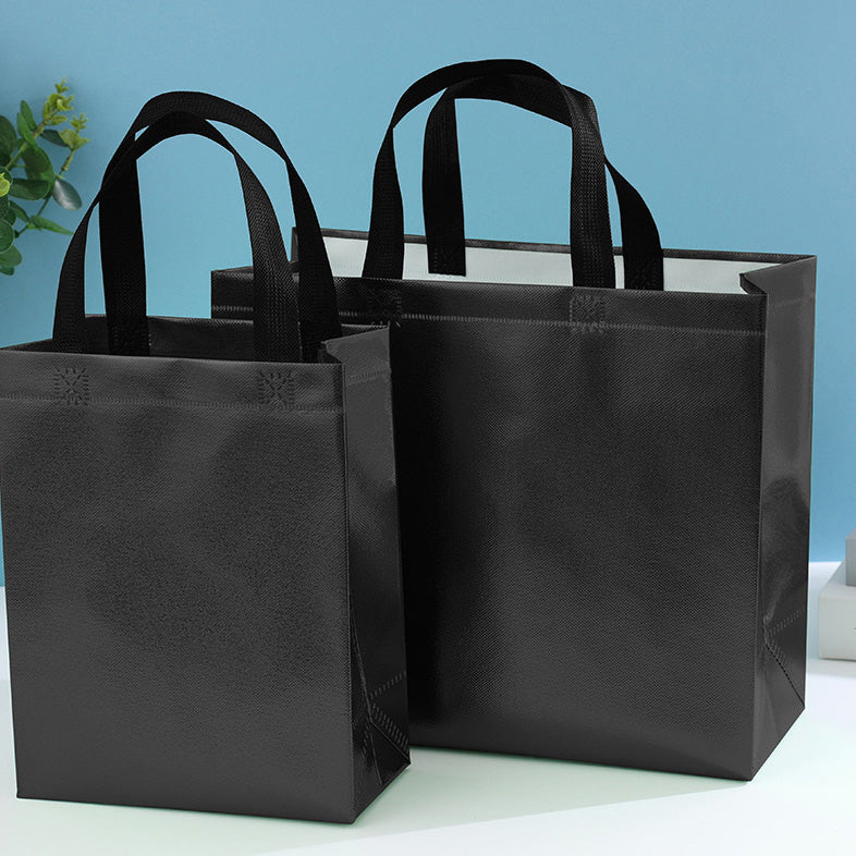 Laser Non-Woven Fabric Bag Coated With Aluminum Shopping Packaging Bag