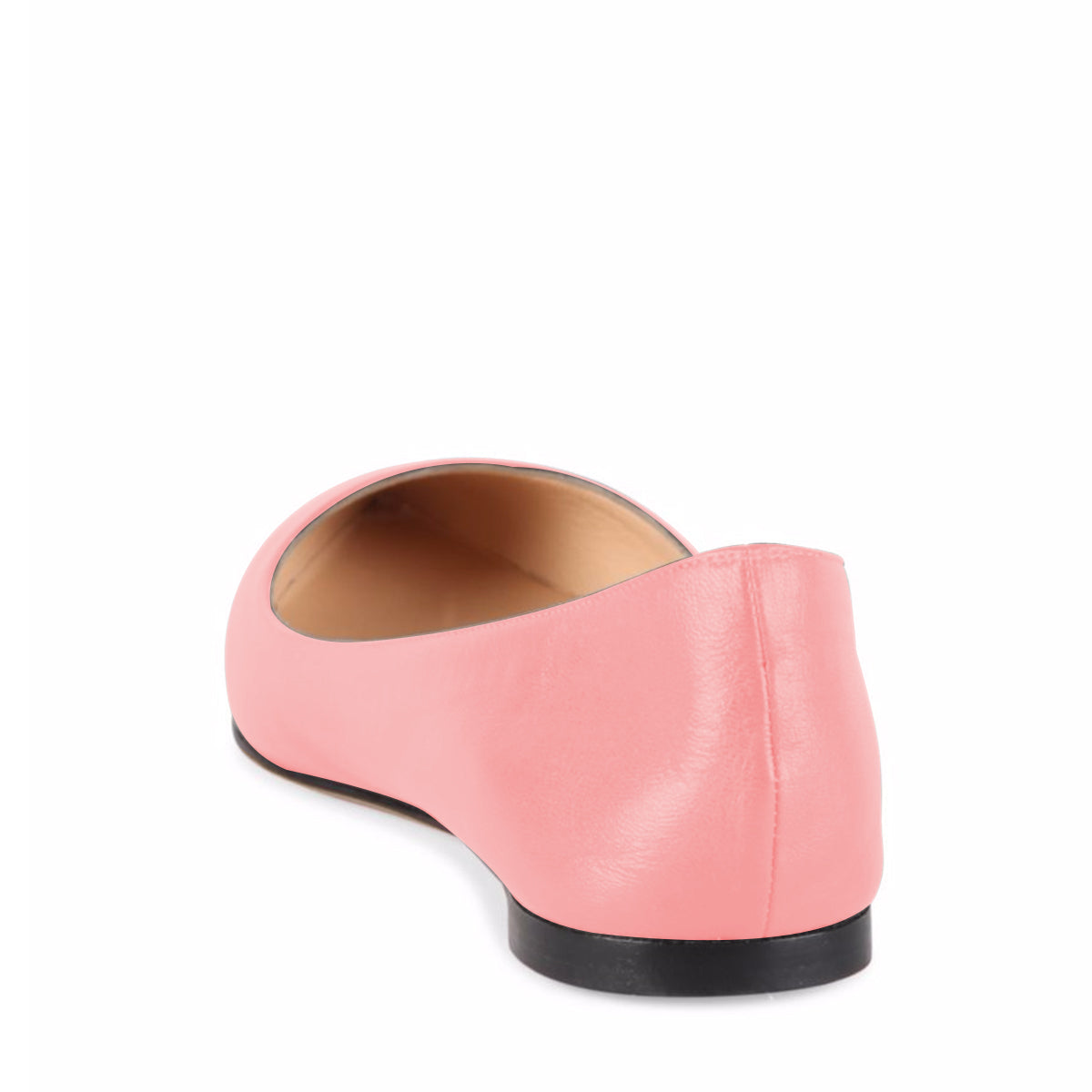 Women's Peach Pink Pointed Toe Comfortable Flats