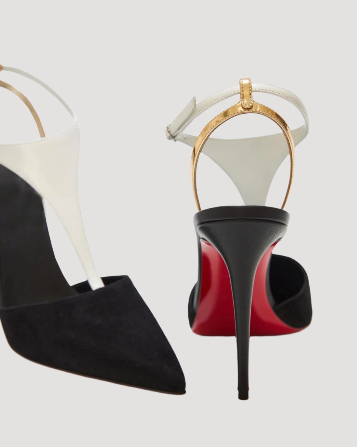 Zaccai T Strap Velvet Splicing Pumps