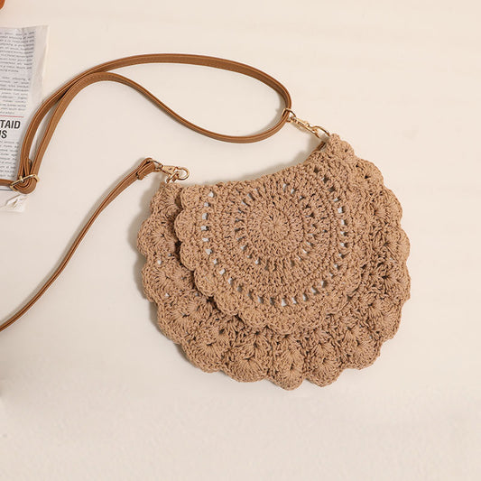 Bohemian Casual Woven Shoulder Bag
