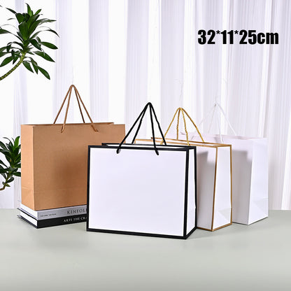 Fashion Simple Clothing Store Packaging Paper Bag Shopping Bag