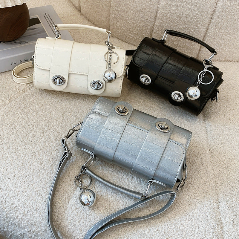 Women Fashion Casual Simple Rectangular Shoulder Bag