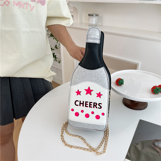 Creative Fashion Bottle Shoulder Bag