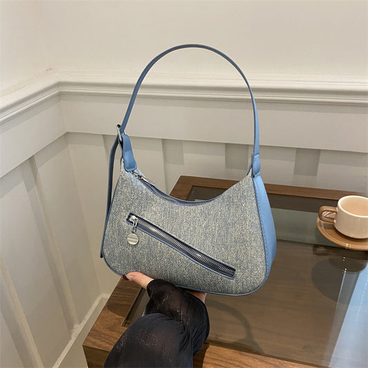 Sac à main simple en jean 