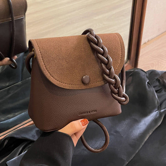 Women Fashion Casual Splicing Shoulder Bag