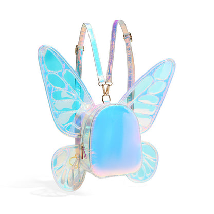Women'S Stylish Creative Laser Butterfly Wings Backpack