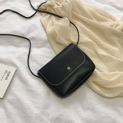Simple Solid Color Mini Crossbody Bag
