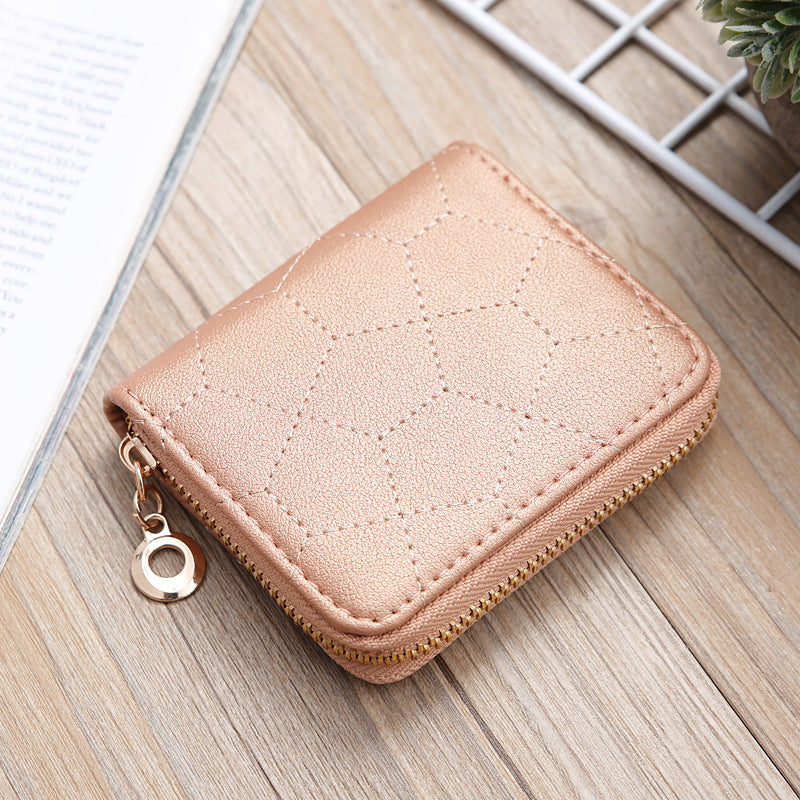 Women Fashion Embroidered Short Creative Coin Purse