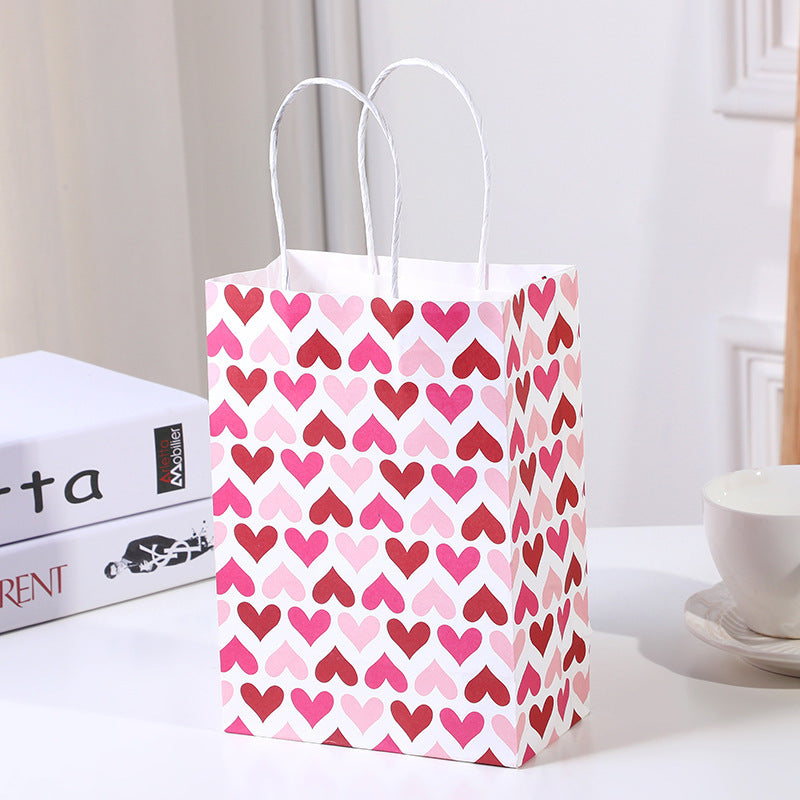 Sac de rangement imprimé Love pour accessoires de vêtements 