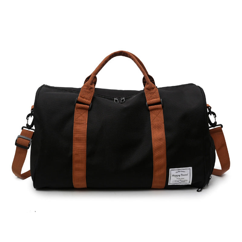 Sac de sport Oxford décontracté à bandoulière et fermeture éclair pour femme 