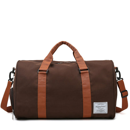 Sac de sport Oxford décontracté à bandoulière et fermeture éclair pour femme 