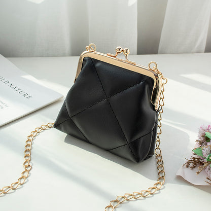 Women Fashion Rhombus Chain Mini Bag