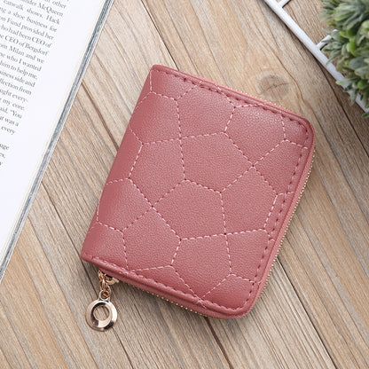 Women Fashion Embroidered Short Creative Coin Purse
