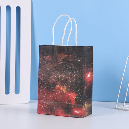 Sac de rangement imprimé étoiles tendance pour accessoires de vêtements 