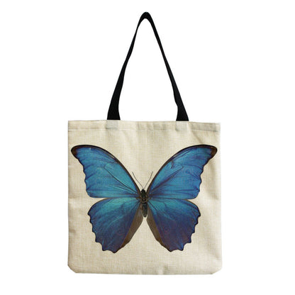 Women'S Creative Large Capacity Portable Mushroom Print Shopping Bag