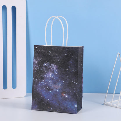 Sac de rangement imprimé étoiles tendance pour accessoires de vêtements 