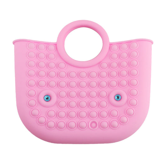 Sac à main en silicone de grande capacité, tendance et décontracté 