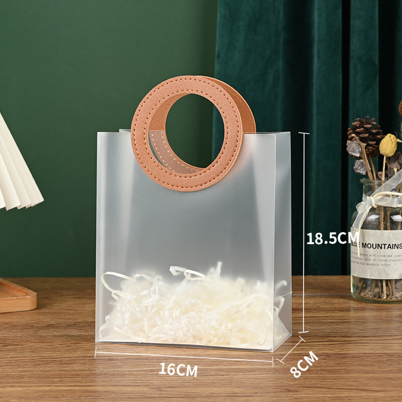 Creative Transparent PP Frosted Gift Gift Bag