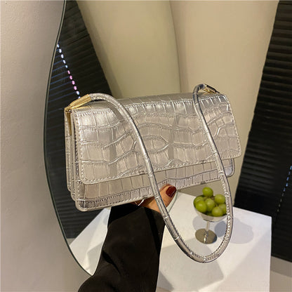 Women'S Fashion Stone Pattern Candy Color Tote Shoulder Bag