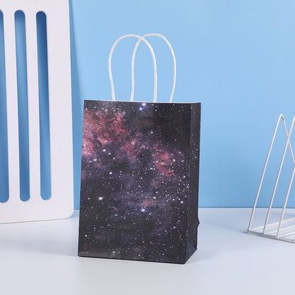 Sac de rangement imprimé étoiles tendance pour accessoires de vêtements 