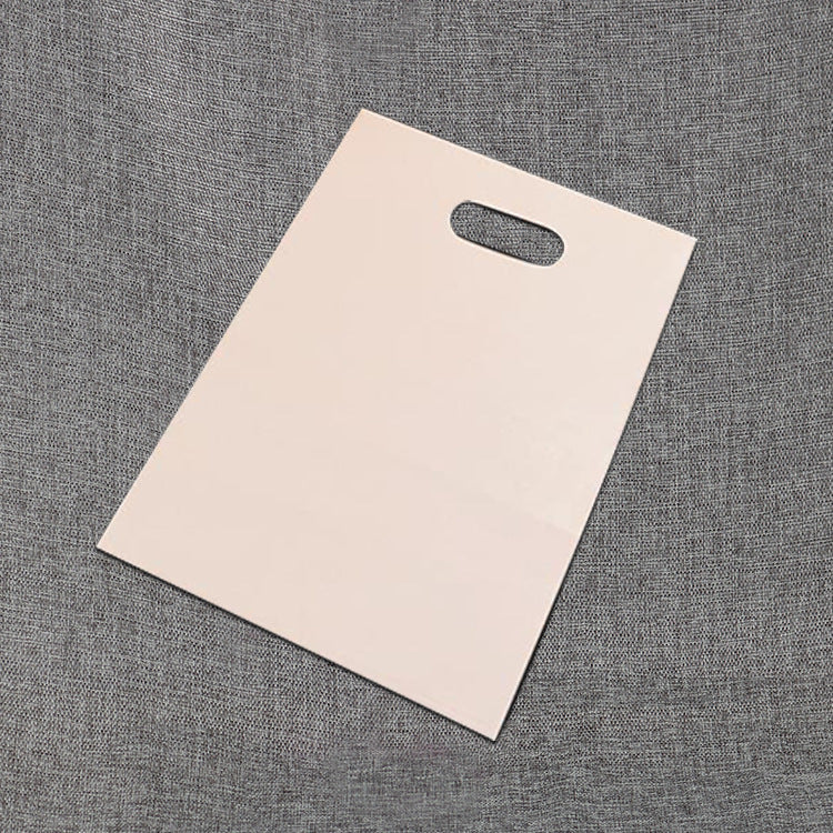 PE Solid Color Plastic Shopping Gift Bag