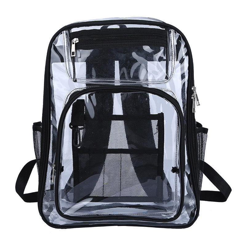 Unisex Fashion Clear Backpack Pvc Backpack