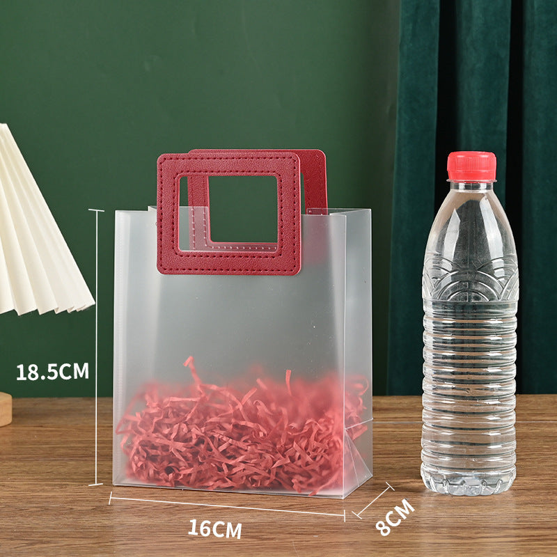 Creative Transparent PP Frosted Gift Gift Bag