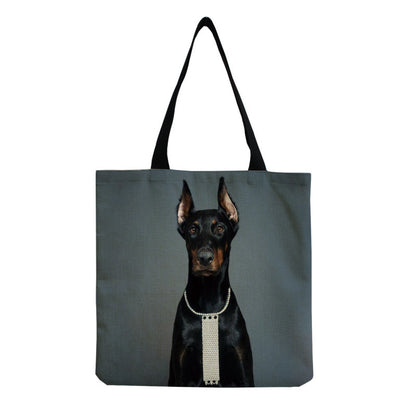 Personalized Large-Capacity Cute Pet Dog Printing Shopping Bag