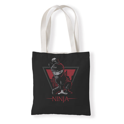 Women Fashion Horror Graphic Printed Canvas Tote Bag