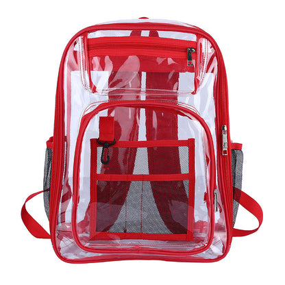 Unisex Fashion Clear Backpack Pvc Backpack