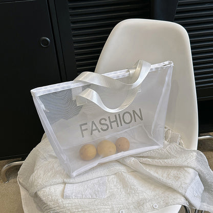 Sac à main en maille grande capacité pour femme 