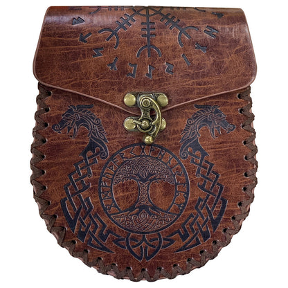 Vintage Medieval Belt Coin Purse