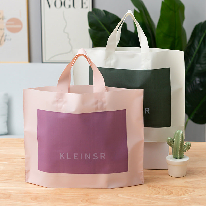 Lot de 50 sachets en plastique pour emballage cadeau tendance 