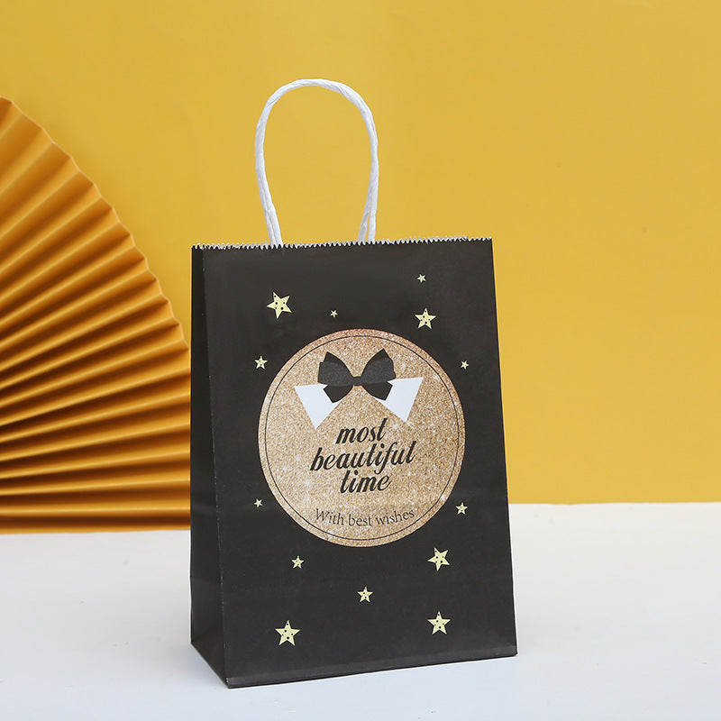 Creative Cartoon Top Hat Bow Tie Printed Gift Bag