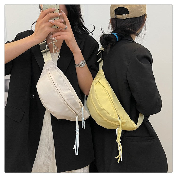 Women Simple Casual Large-Capacity Crossbody Chest Bag