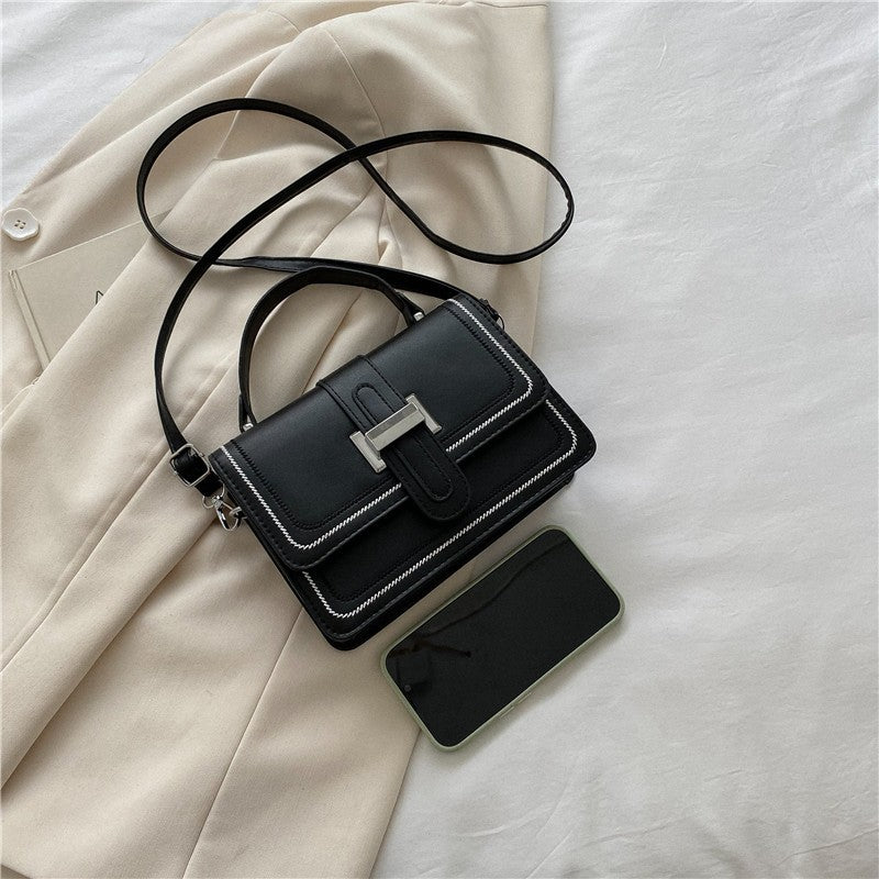 Simple Flip Square Shoulder Bag