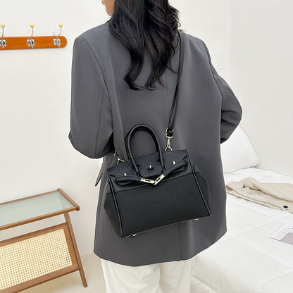 Sacs à main élégants en toile de grande capacité avec contraste de couleurs 