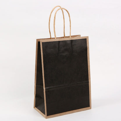 Kraft Paper Multicolor Shopping Storage Gift Bag