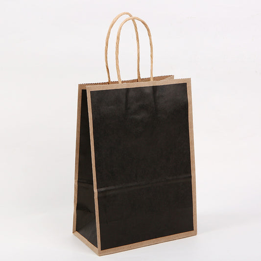 Kraft Paper Multicolor Shopping Storage Gift Bag
