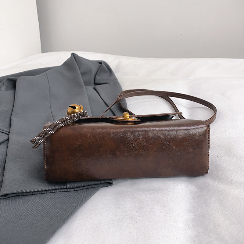 Women Fashion Retro Small Square Multifunctional Pendant Shoulder Bag