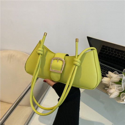Women'S Fashion Solid Color Underarm Bag