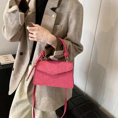 Simple Fashion Flip Print Square Shoulder Bag